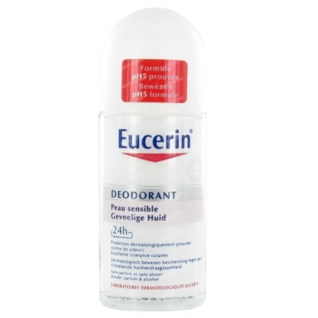 EUCERIN DEZODORANS ZA OSETLJIVU KOŽU ROLL ON 50ML - Online Apoteka EUCERIN DEZODORANS ZA OSETLJIVU KOŽU ROLL ON 50ML